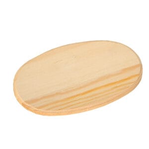 Plaque de porte 19x13 cm bois - Artemio