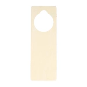 Plaque porte 24x8 cm bois - Artemio
