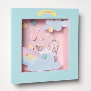 Vitrine avec plexiglas 21x21 cm bois - Artemio